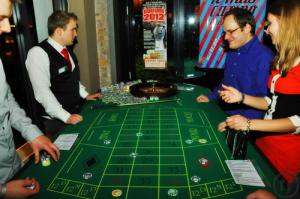 1-Roulettetisch - mobiles Casino mieten. Firmenfeier, Betriebsfeier, Geburtstag - Roulette Spielbank