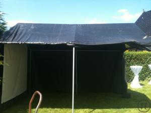 3-Public Viewing Zelt für Ihre Sport-Party! Wettschutz für Beamer und Leinwand, Outdoor T...