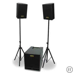 PA ANLAGE 2.1 1000 WATT RMS 3000 WATT