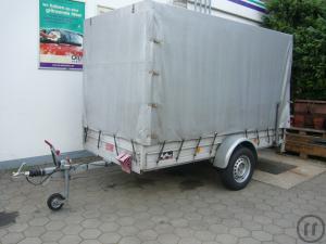 Aluminium Planenanhänger 1300 Kg