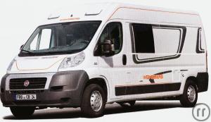 Reisemobil CaraBus 601 MQ bietet Platz für 2 Erw. + 1 Kind und jede Menge Komfort!