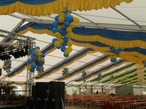 2-Die Top Event - Zelthalle für Ihre Veranstaltungen.
Maße: 30m x 60m x 4m
