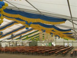 3-Die Top Event - Zelthalle für Ihre Veranstaltungen.
Maße: 30m x 60m x 4m
