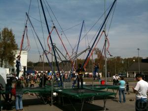 4-Bungee Trampolin 4er Anlage - nichts ist unmöglich!