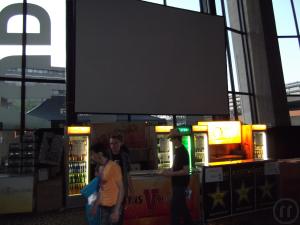 3-Mobile Stumpfl Leinwand für Kino, Public Viewing, 2,10m x 2,80m oder 1,60m x 2,10m