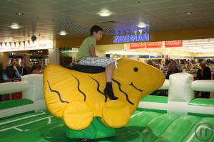 1-Rodeoente Duffy/ Tigerente / Bullriding für Kinder / Das Bullenreiten für die Kinder