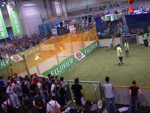 1-SOCCER COURT 10 x 15m mit Kunstrasen