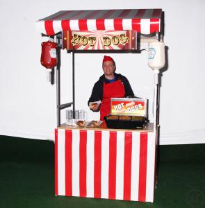 2-HOT DOGS im Funfood Stand inkl. Personal