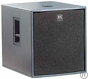 1-HK Audio LP System bestehend aus: 2xLP118 Bässe, 2xLP112 Tops, VX2400 Amp