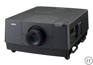 1-Sanyo PLC-HF 15000L 15.000 ANSI Lumen professioneller LCD Beamer / Projektor, 2048 x 1080, 2K, 17:9
