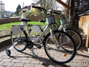 2-Verkehrt lenkende Fahrräder, rechts-links Fahrrad, Bayerisches Fahrrad