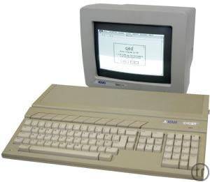 1-Atari 1040 mit Cubase, 24 oder Emagic Logic