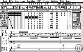 6-Atari 1040 mit Cubase, 24 oder Emagic Logic