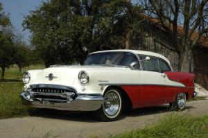 1-Oldsmobile 88 Super Holiday Coupe 1955