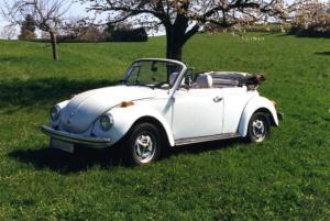 1-VW Käfer Cabrio 1979