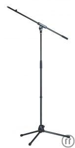 2-Shure SM58 Mikrofon für Gesang und Moderation, inkl. Mikrofonklammer, Stativ und Mikrofonkabel