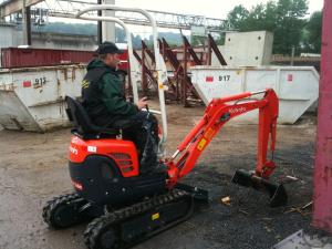 1-Minibagger 1,1 t , Kubota U10-3