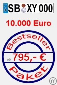 1-Nummernschild raten/ Ratespiel/ versichertes Gewinnspiel/ Gewinnspielversicherung/ Promotion Aktion