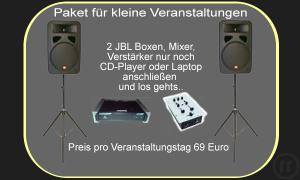 Musikanlage ++ JBL ++ Komplettsystem Größe M