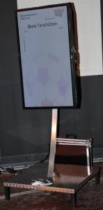 2-Monitorständer - Plasma TV Stativ - Ständer Design -