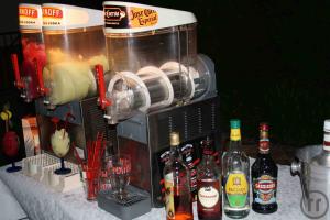 Slushmaschine mieten in Frankfurt, Mainz, Wiesbaden, Cocktails selbst herstellen,inkl. Konzentrat