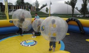 5-Bubble Football Bumper - ein irrer Spaß für aktive Spieler wie auch die Zuschauer!