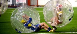 2-Bubble Football Bumper - ein irrer Spaß für aktive Spieler wie auch die Zuschauer!