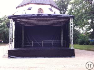 2-mobile Bühne, Rundbogen, Rundbogenbühne, Bühne, Show - Bühne, Showbühne,...