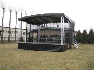 3-mobile Bühne, Rundbogen, Rundbogenbühne, Bühne, Show - Bühne, Showbühne,...