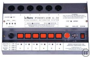 1-Le Maitre Pyroflash, Controller 6-kanal groß