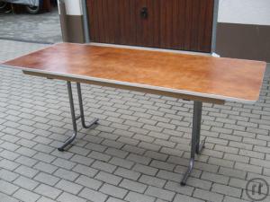 Klapptisch rechteckig 183x76cm