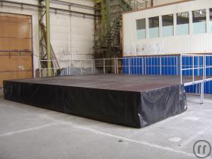 3-Bühne, Podestbühne, Bühnenelement, Festzeltbühne, Indoorbühne, 6m x 4m