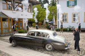 1-Traumhafter Rolls-Royce Silver Cloud (langer Radstand, Trennscheibe etc.) von 1961 mit Chauffeur