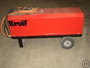 KROLL PX 140, 110kw Gasheizgebläse, Gasheizer, Heizkanone, Bauheizung