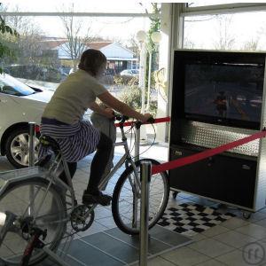 4-Fahrsimulator Fahrrad - Bike - Fahrrad - Simulator - Fahrsimulator, Sport Simulator, Fitnessimulator