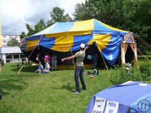 2-Circuszelt Zirkuszelt 7,50x11,50m für Hochzeit, Party oder Kindercircus
- baubuch frei da u...