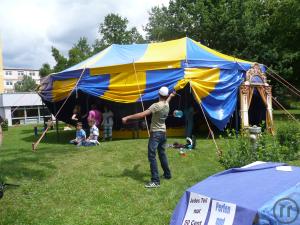 2-Circuszelt Zirkuszelt 7,50x11,50m für Hochzeit, Party oder Kindercircus
- baubuch frei da u...