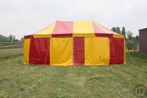 1-Circuszelt Zirkuszelt 7,50x11,50m für Hochzeit, Party oder Kindercircus
- baubuch frei da u...