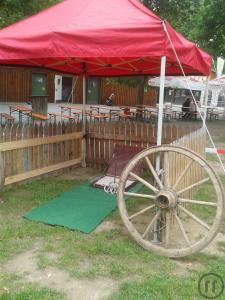 2-Hufeisenwerfen/ Westernspiel/ Cowboyspiel
- mit Stand und Dekoration