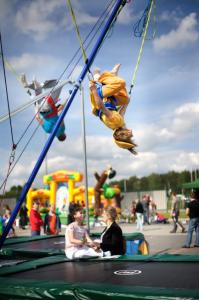 1-Bungee-Trampolin-Anlage,
Vermietung bundesweit