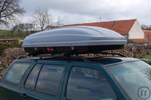 Dachbox Kamei Husky XXL 510 L silber,