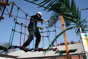 Hochseilgarten für Kinder