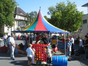 1-Spiele Circus / Spielmobil / Spielbereich für Kinder im Verleih für Events
