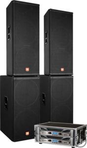 PA-Anlage JBL MRX 6
PA-Set für Clubs, Diskotheken und Konzerte bis 650 Personen