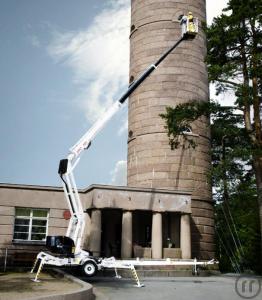 Gelenk-Teleskop-Anhänger-Arbeitsbühne 21 m