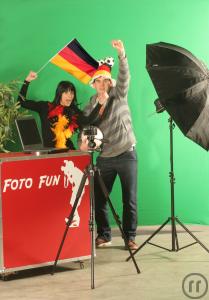 4-Foto Aktion Greenscreen Fotobox / Fotobooth / bmit Greenscreen Technik für veranstaltungen m...