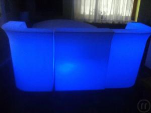 4-Details zu Mobile Leucht Bartheke - Bar Element - LED Bar mit Farbwechsler - Leuch Bar Theke