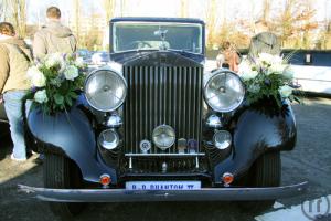 4-Oldtimer Rolls-Royce Phantom II von 1935 mit Chauffeur für Hochzeiten und andere Anlässe.