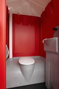 2-mobile Toilette DELUXE, für Veranstaltungen oder Baustellen