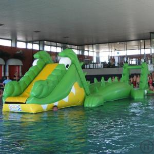 INKL.VERSAND Schnappi - das große Krokodil,Hüpfburg fürs Wasser inkl.Versand, Rückholung und 19%MwSt